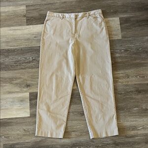 Vintage Talbots Petites Women’s Tan Stretch Chino Pants Size 14